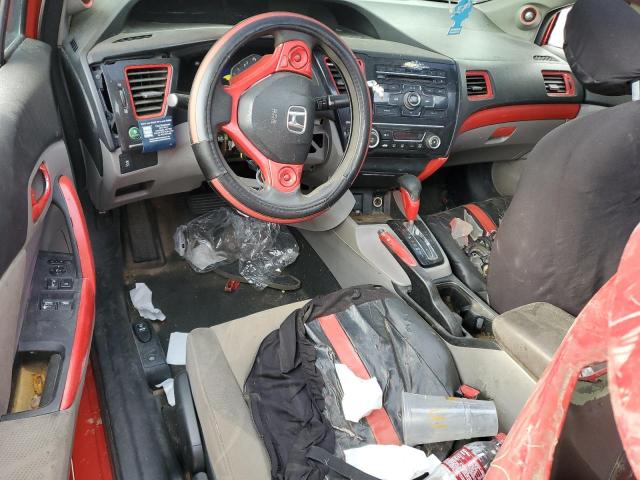 Coupet HONDA CIVIC 2013 Czerwony