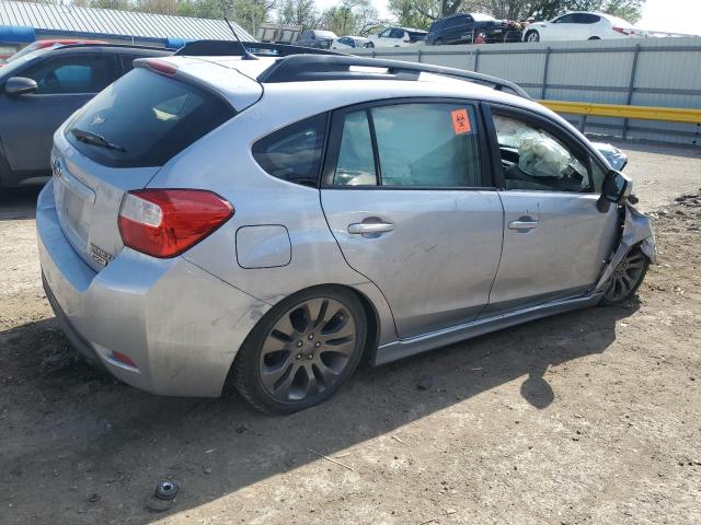  SUBARU IMPREZA 2014 Серебристый