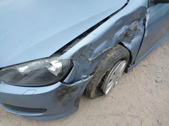2011 VOLKSWAGEN GOLF S BLU
