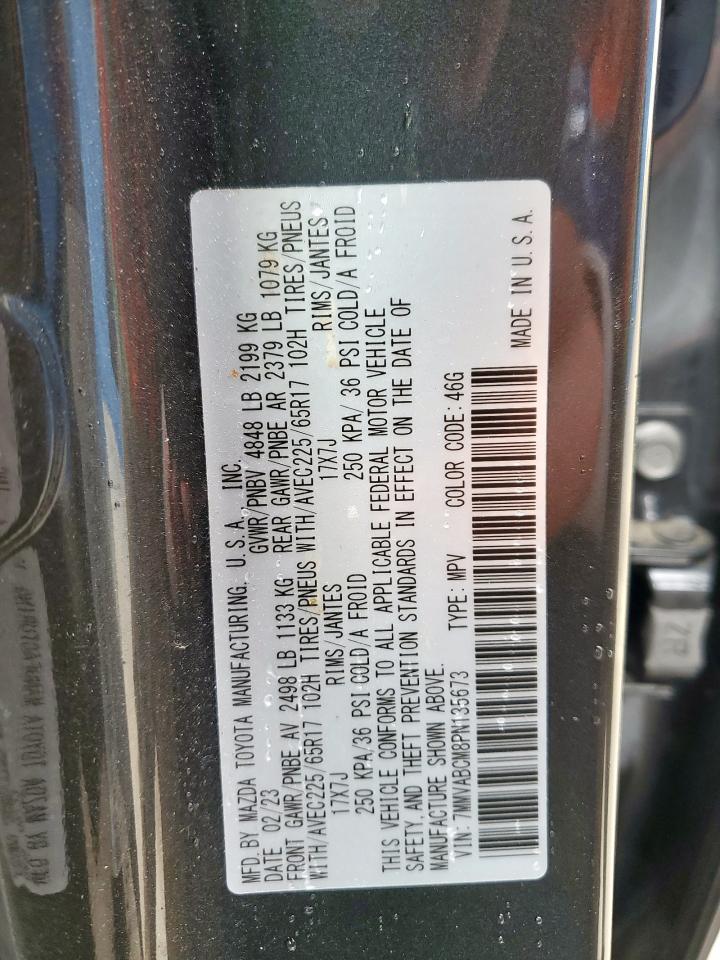2023 Mazda Cx-50 Preferred Plus VIN: 7MMVABCM8PN135673 Lot: 54164675