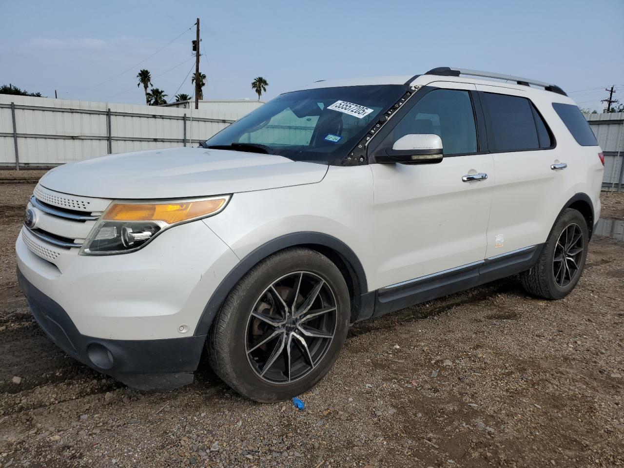 2011 Ford Explorer Limited zu verkaufen in Mercedes, TX - Water/Flood