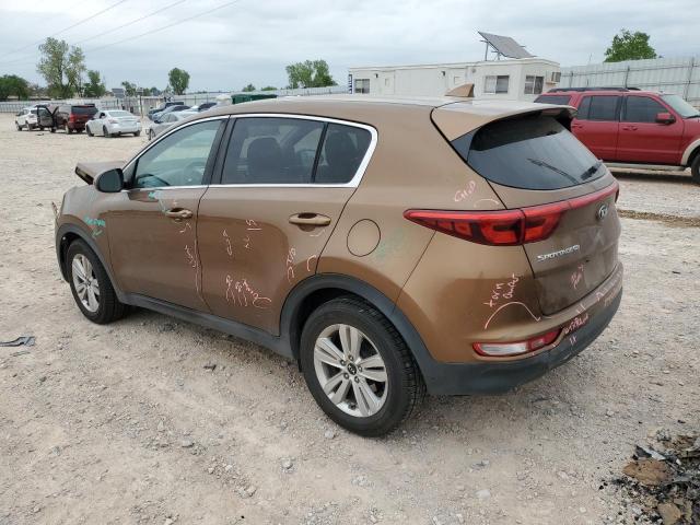  KIA SPORTAGE 2017 Коричневый