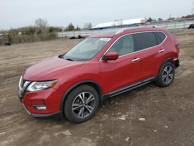  NISSAN ROGUE 2017 Czerwony