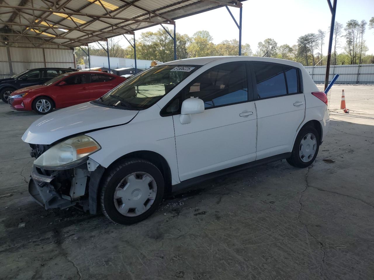 2009 Nissan Versa S na sprzedaż w Cartersville, GA - Front End