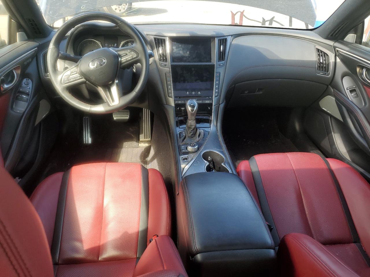 2022 Infiniti Q60 Red Sport 400 VIN: JN1FV7LL8NM681098 Lot: 54364875