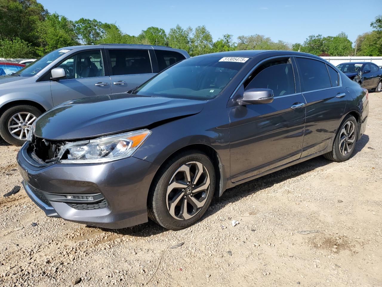 2017 Honda Accord Exl na sprzedaż w Theodore, AL - Front End