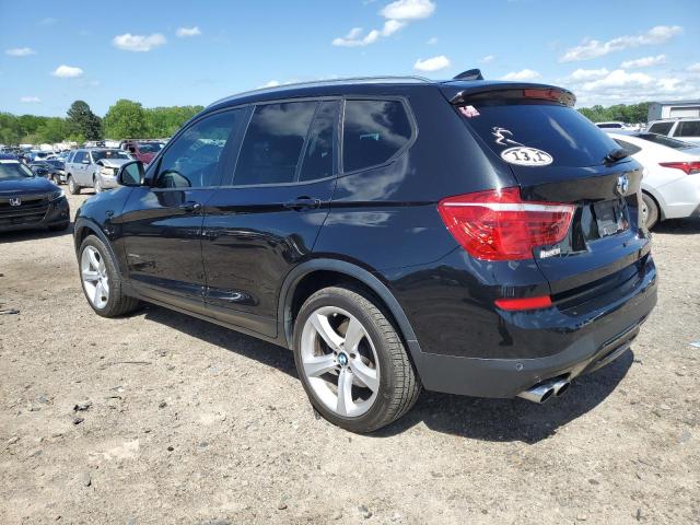 Parquets BMW X3 2017 Czarny