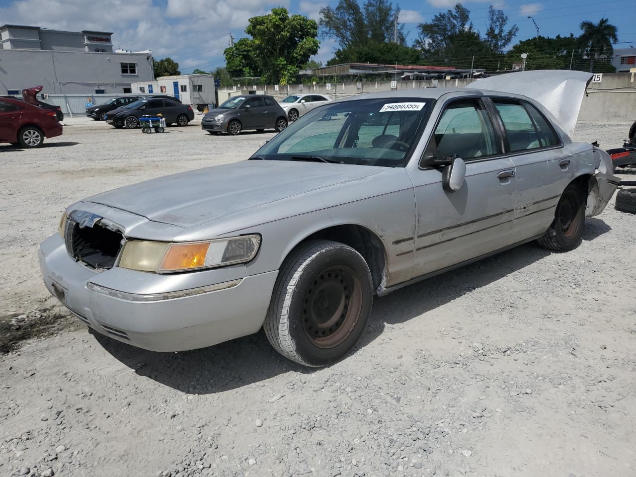 1999 Mercury Grand Marquis Gs silver null gasoline 2MEFM74WXXX635856 photo #1