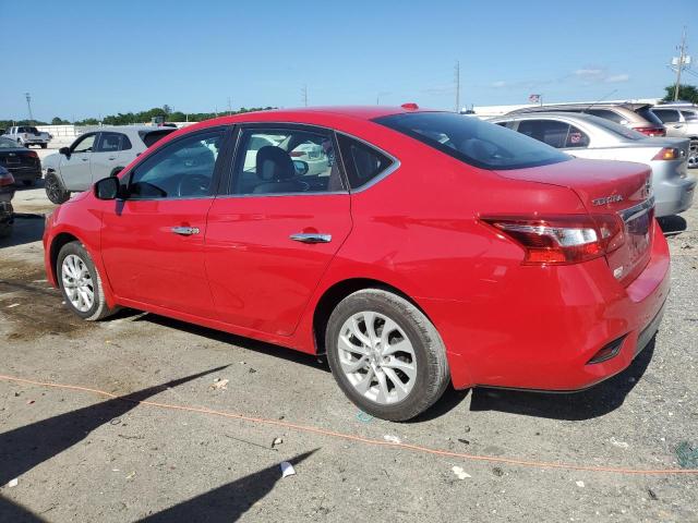  NISSAN SENTRA 2018 Красный