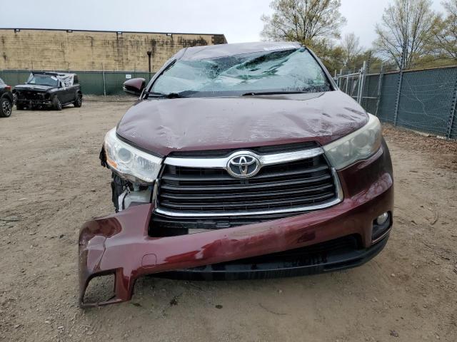 Parquets TOYOTA HIGHLANDER 2015 Burgundy