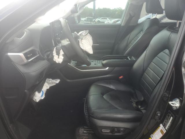  TOYOTA HIGHLANDER 2022 Czarny