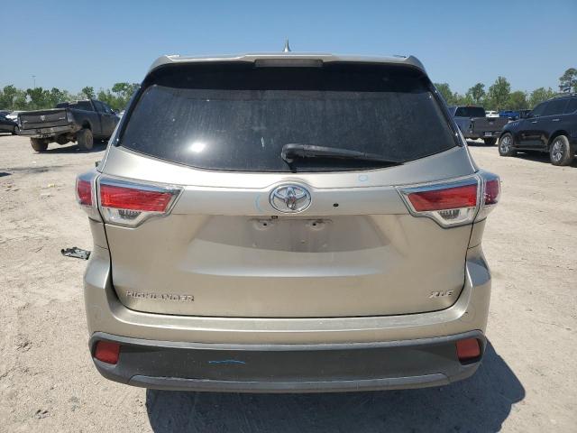  TOYOTA HIGHLANDER 2014 Kremowy