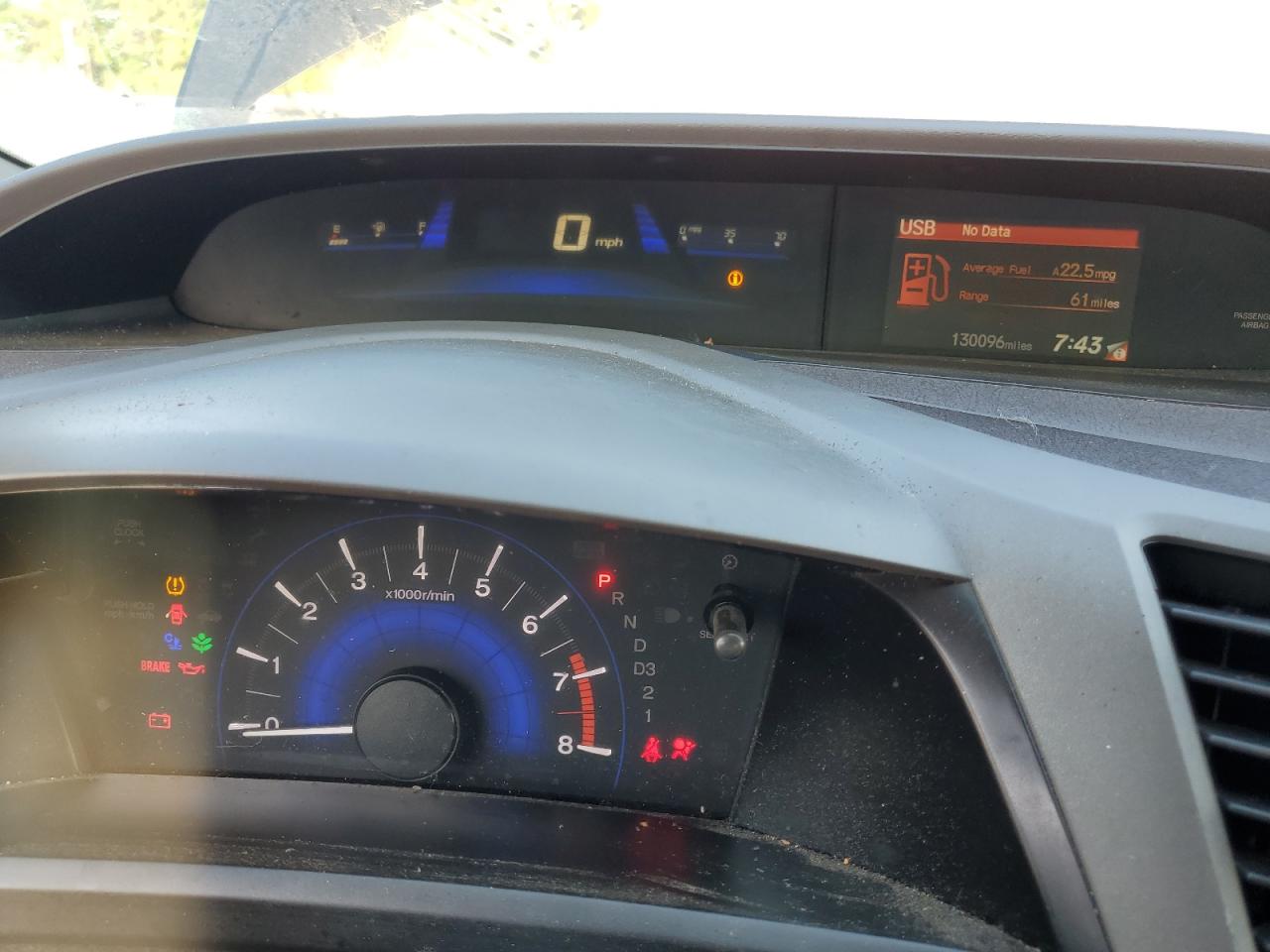 2012 Honda Civic Lx VIN: 19XFB2F52CE053944 Lot: 52404185