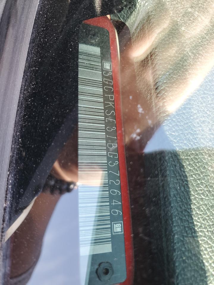 2011 Chevrolet Silverado K1500 Lt VIN: 3GCPKSE31BG372646 Lot: 54708205