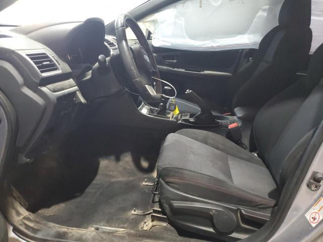 Sedans SUBARU WRX 2016 Srebrny
