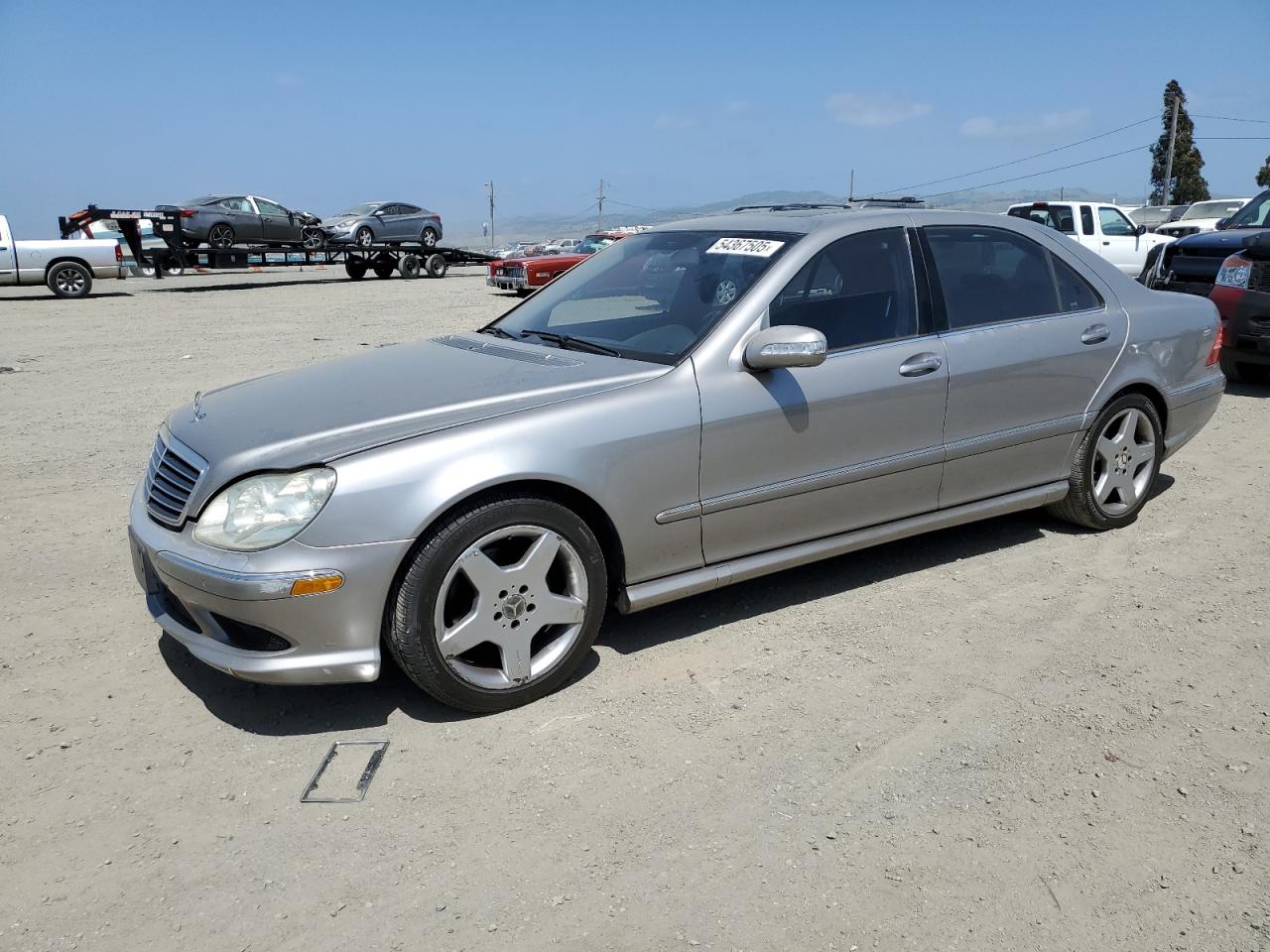 2005 Mercedes-Benz S 500 de vânzare în American Canyon, CA - Side