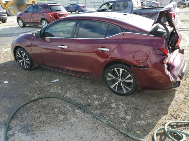  NISSAN MAXIMA 2018 Burgundy