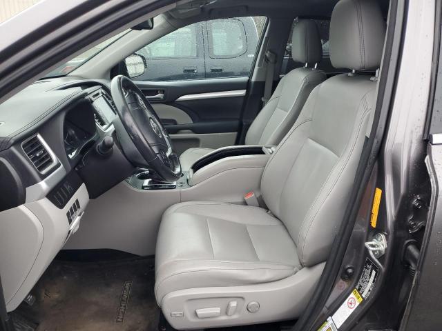 Parquets TOYOTA HIGHLANDER 2014 Szary