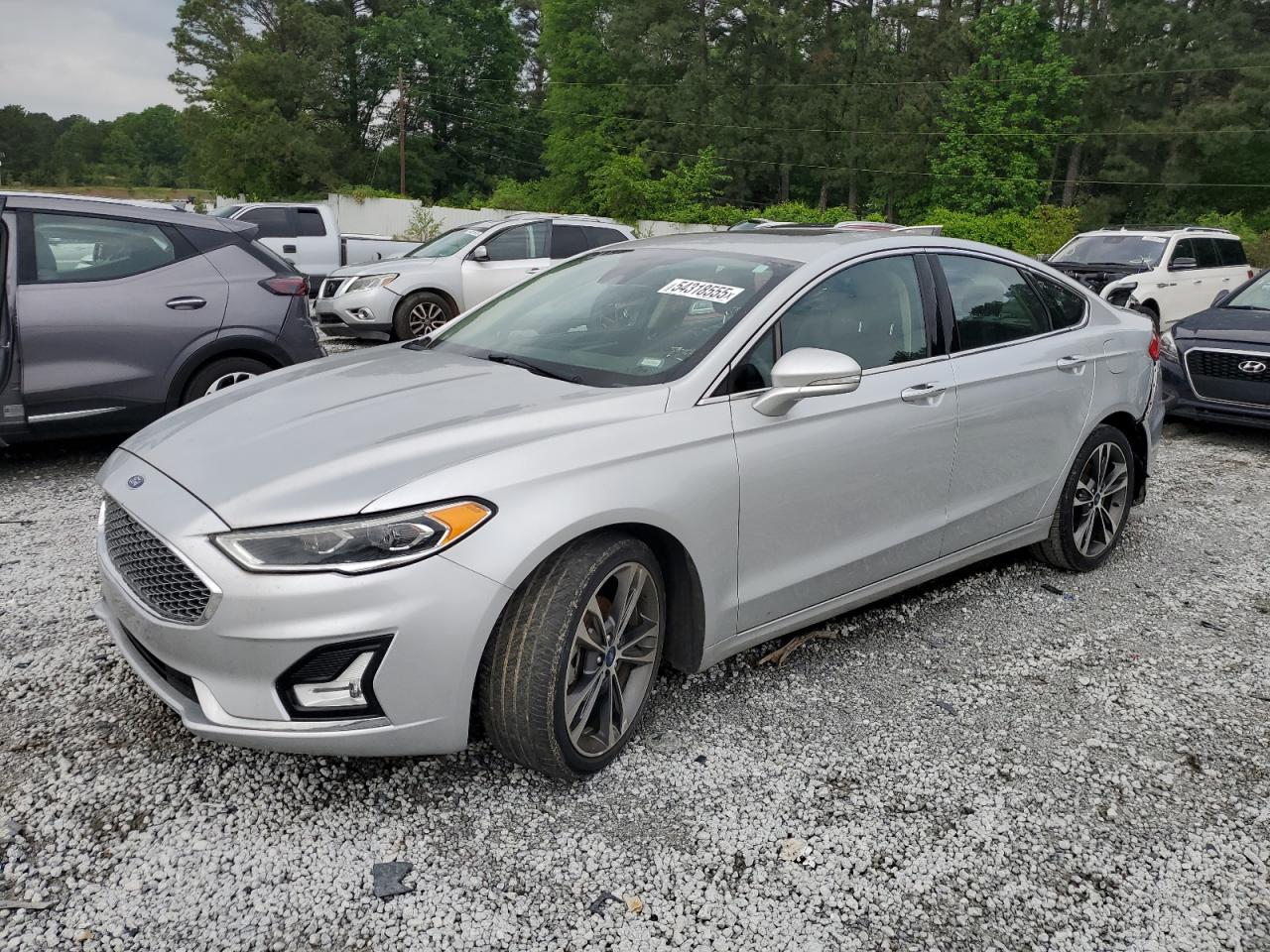 2019 Ford Fusion Titanium იყიდება Fairburn-ში, GA - Mechanical