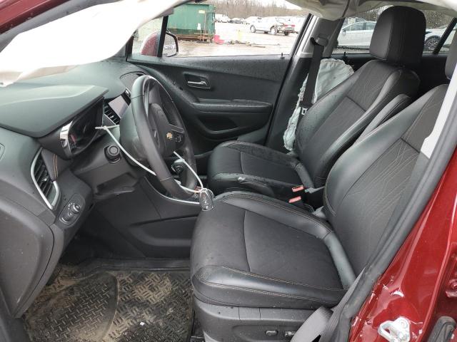  CHEVROLET TRAX 2022 Червоний