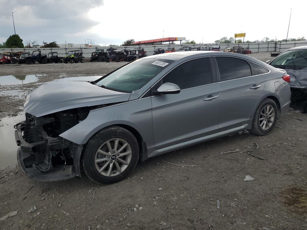 2017 Hyundai Sonata Sport de vânzare în Cahokia Heights, IL - Front End