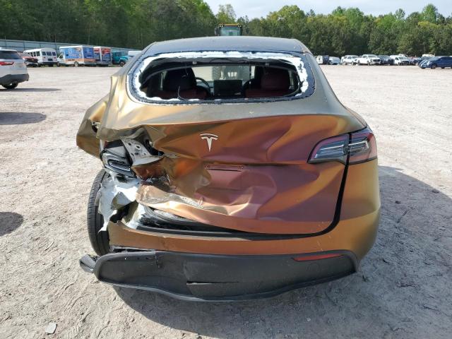  TESLA MODEL Y 2021 Pomarańczowy