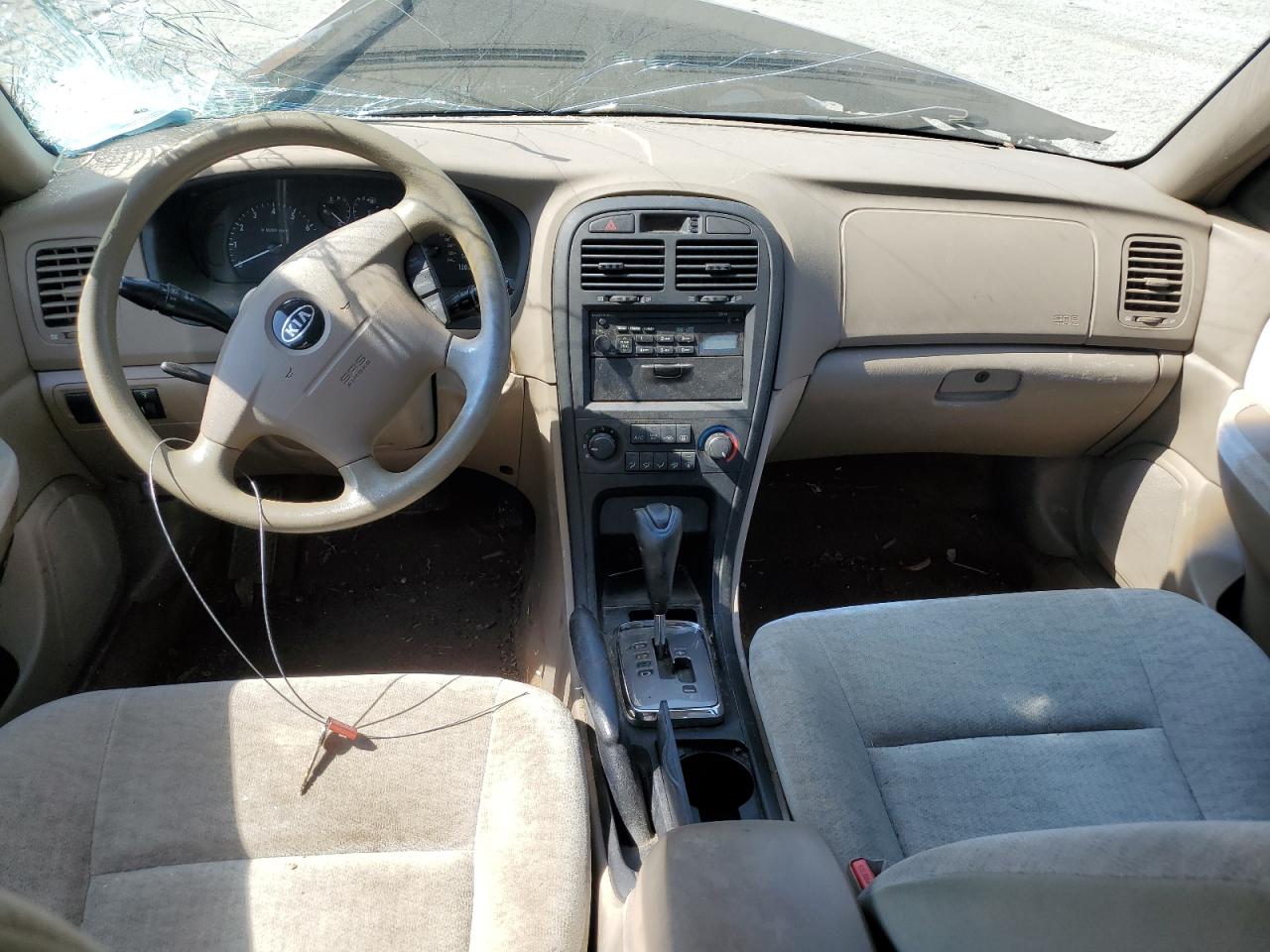 2004 Kia Optima Lx VIN: KNAGD126845321753 Lot: 53864095