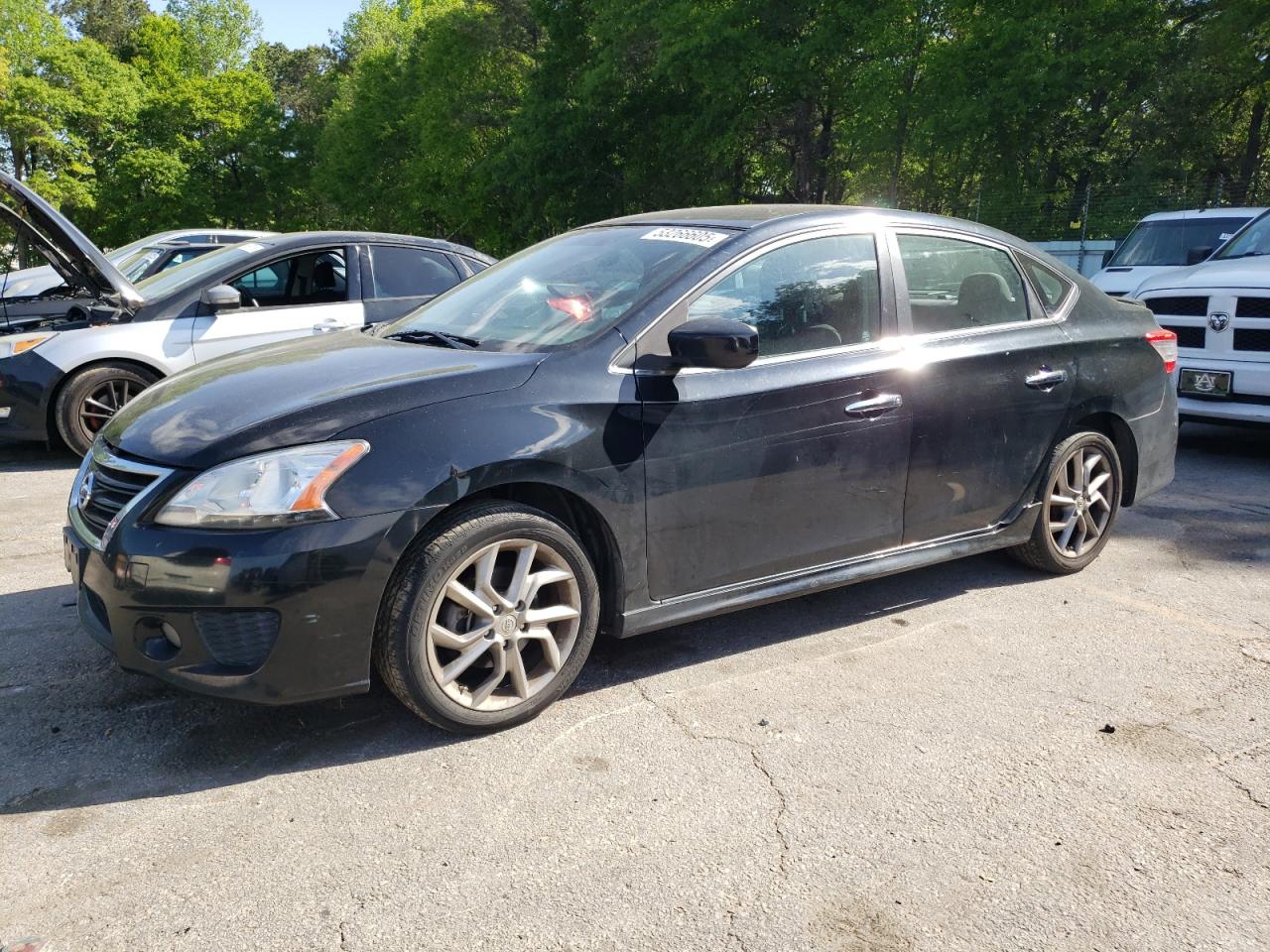 2013 Nissan Sentra S en Venta en Austell, GA - Front End
