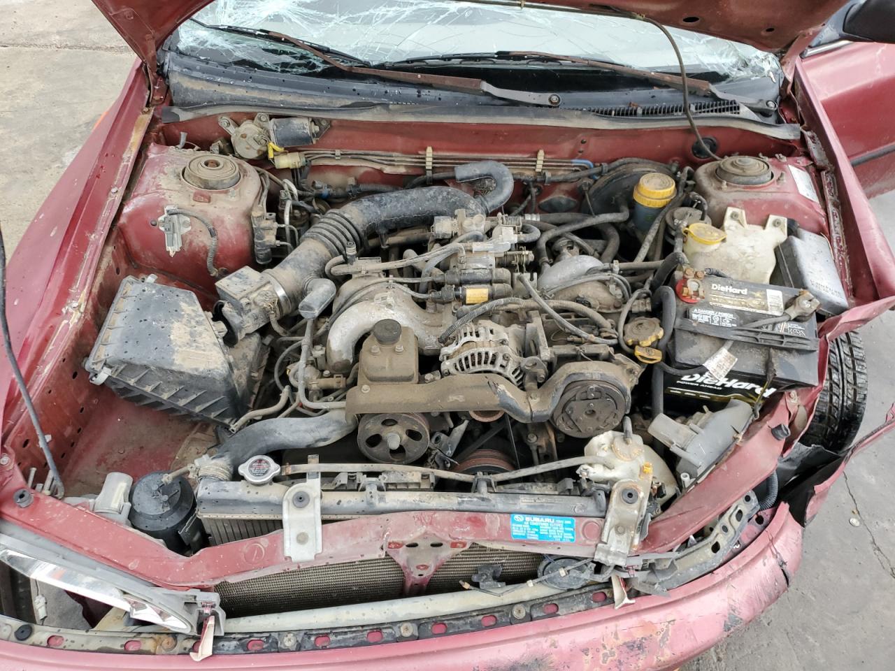 1993 Subaru Impreza L Plus VIN: JF1GC2445PK514333 Lot: 53749755