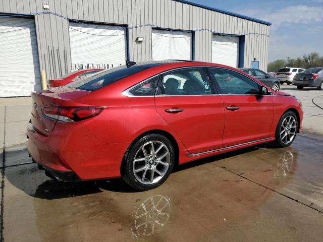  HYUNDAI SONATA 2019 Красный