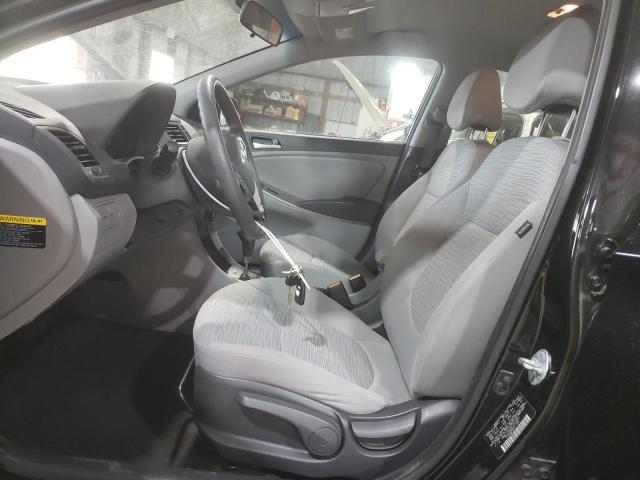  HYUNDAI ACCENT 2015 Czarny
