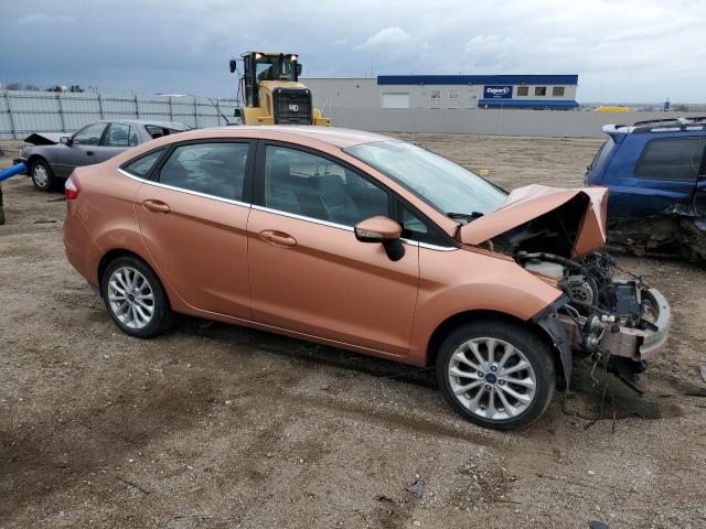 Sedans FORD FIESTA 2017 Pomarańczowy