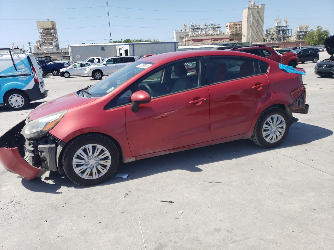 2015 Kia Rio Lx продається в New Orleans, LA - All Over