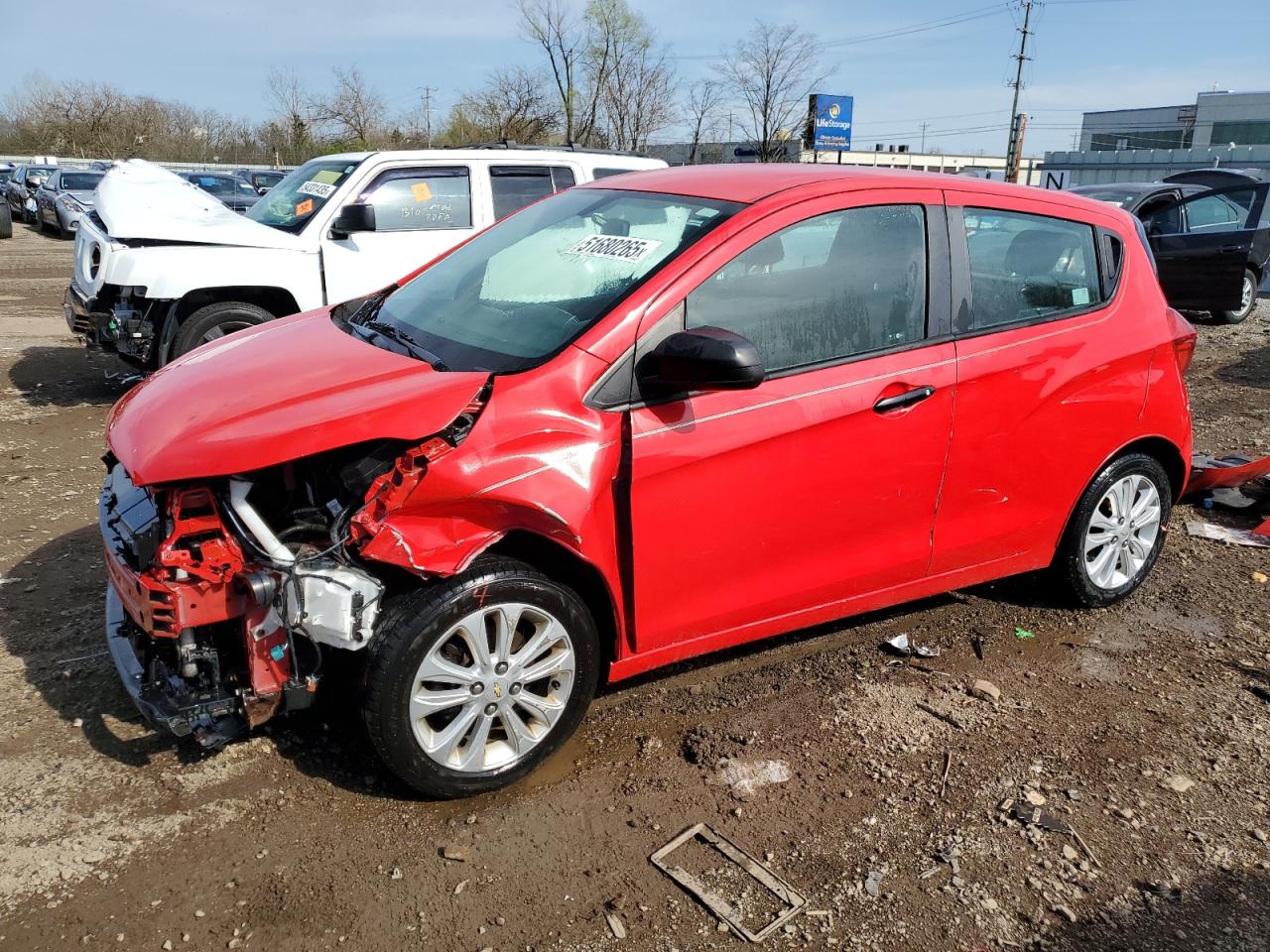 2016 Chevrolet Spark 1Lt იყიდება Chicago Heights-ში, IL - Front End