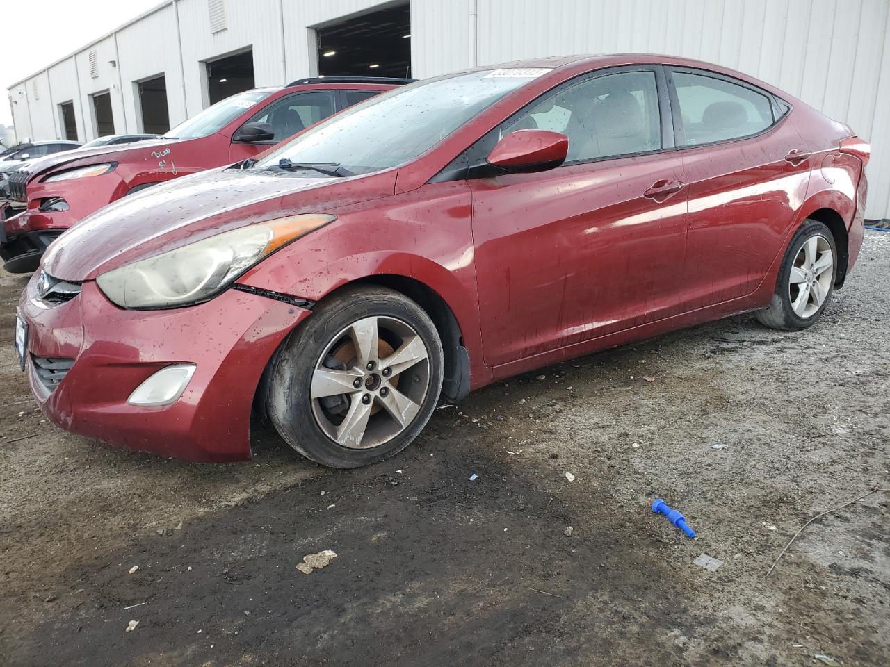 2013 Hyundai Elantra Gls zu verkaufen in Jacksonville, FL - Front End