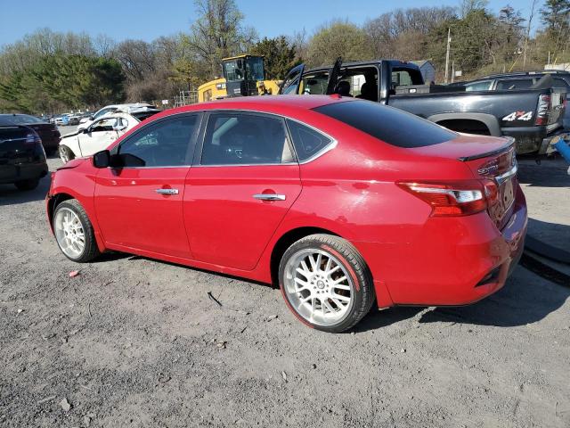  NISSAN SENTRA 2017 Красный