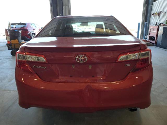  TOYOTA CAMRY 2013 Red