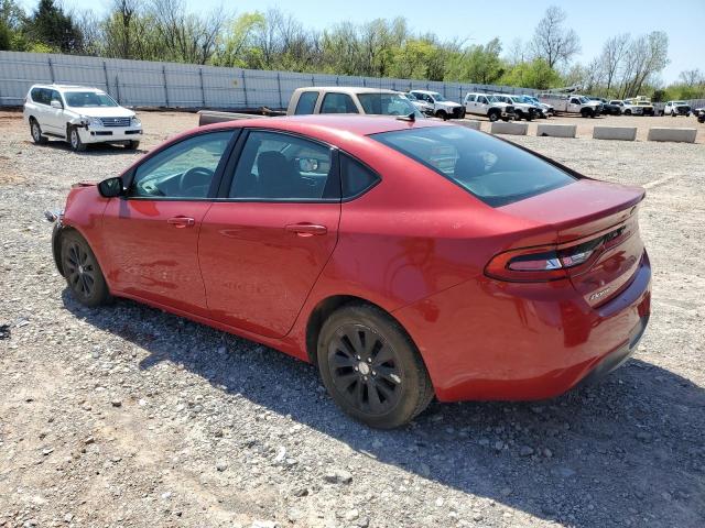  DODGE DART 2014 Червоний