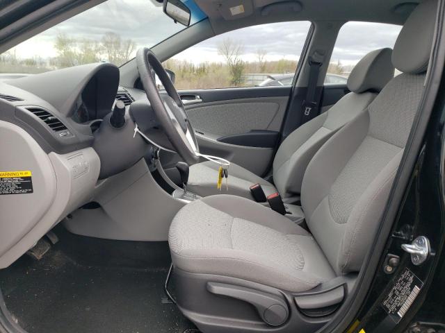 HYUNDAI ACCENT 2012 Черный