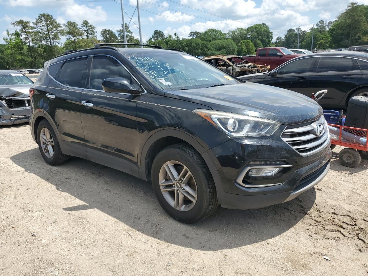 2017 Hyundai Santa Fe Sport VIN: 5XYZU3LBXHG431705 Lot: 55163375