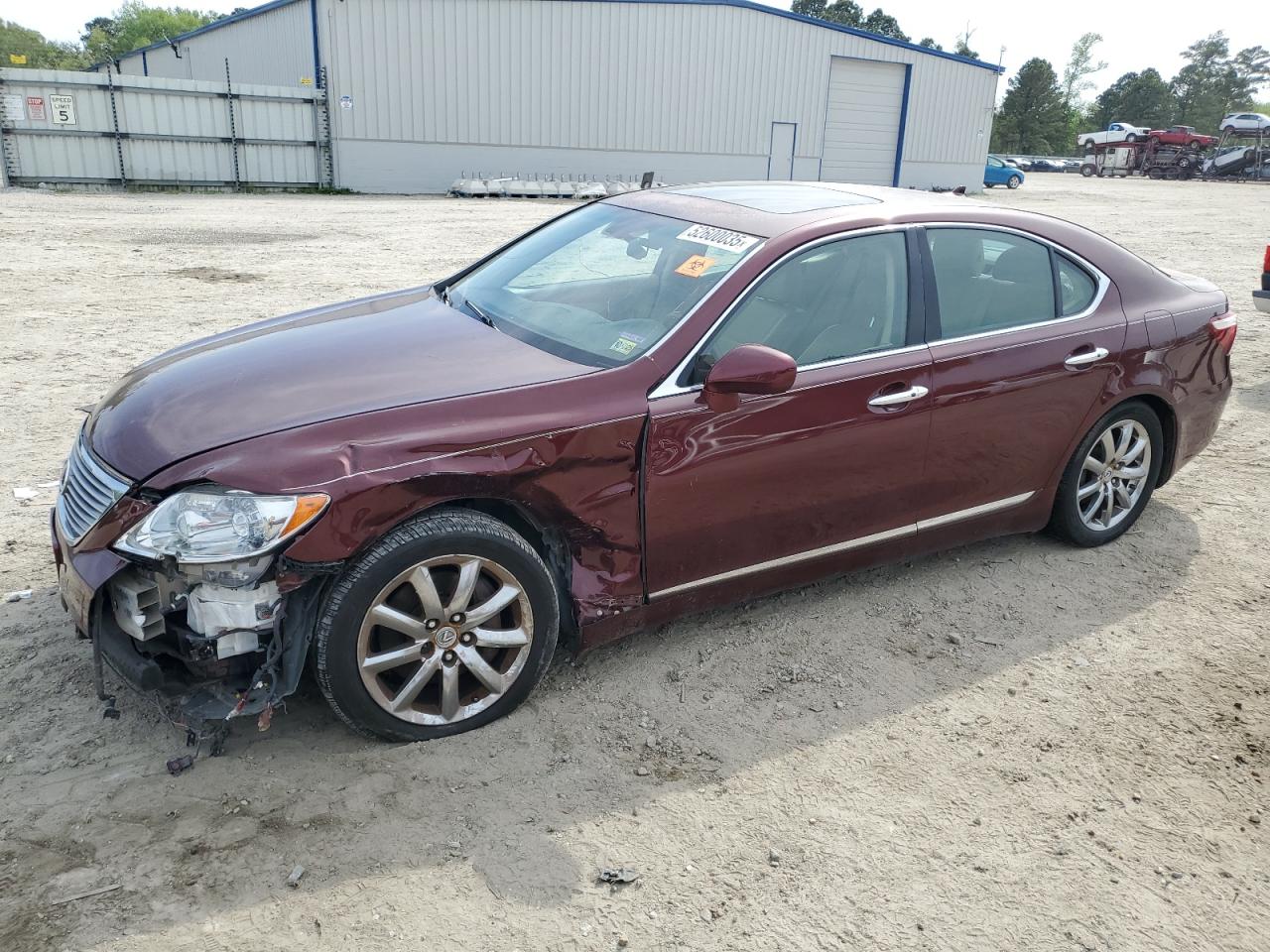 2008 Lexus Ls 460 zu verkaufen in Hampton, VA - Front End
