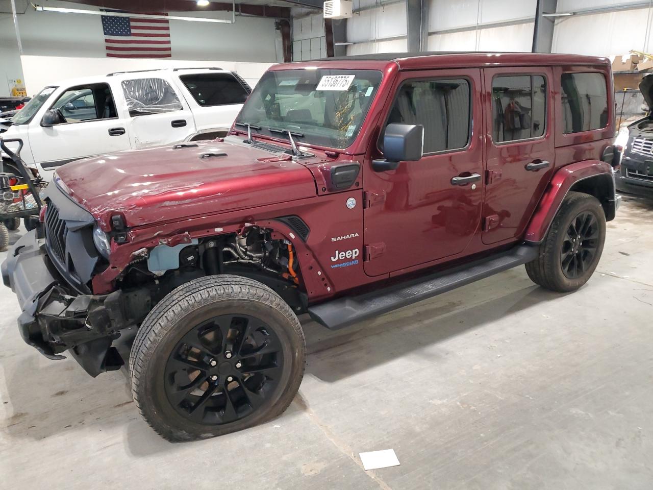 2021 Jeep Wrangler Unlimited Sahara 4Xe for Sale in Greenwood, NE - Front End