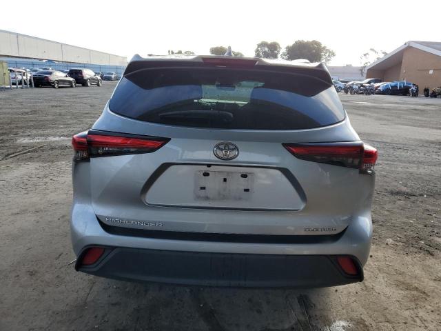  TOYOTA HIGHLANDER 2021 Серебристый