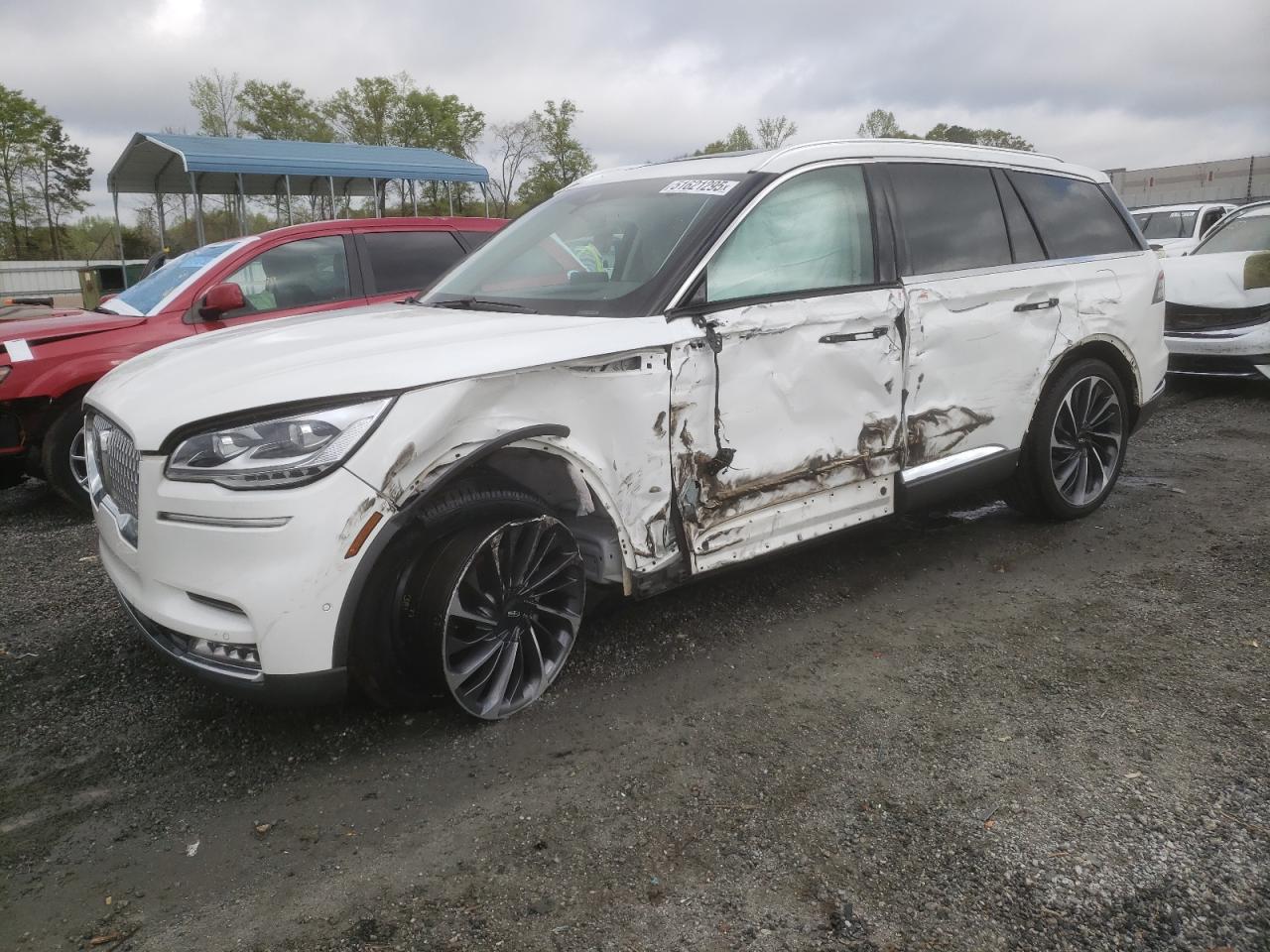 2020 Lincoln Aviator Reserve zu verkaufen in Spartanburg, SC - Side