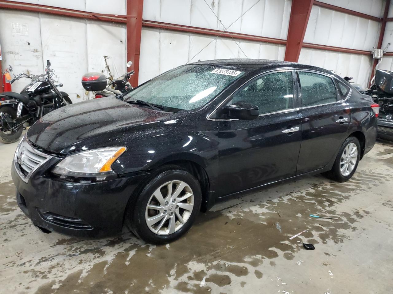 2013 Nissan Sentra S იყიდება Seaford-ში, DE - Undercarriage
