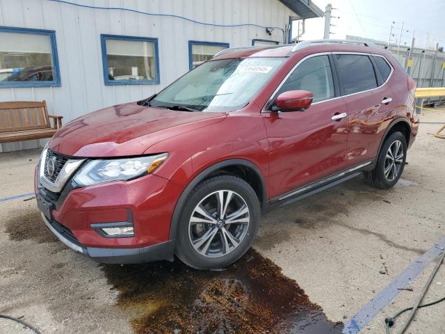  NISSAN ROGUE 2018 Czerwony