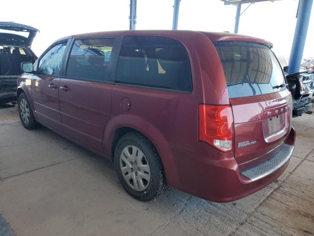  DODGE CARAVAN 2016 Красный