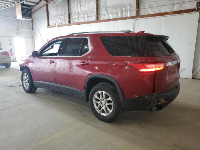  CHEVROLET TRAVERSE 2018 Czerwony