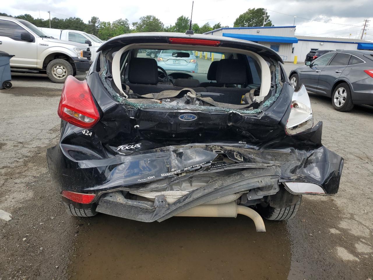 2017 Ford Focus Se VIN: 1FADP3K20HL331092 Lot: 55257345