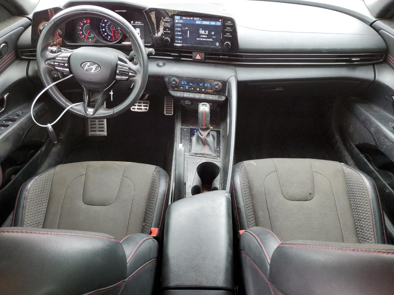 2022 Hyundai Elantra N Line VIN: KMHLR4AF0NU345599 Lot: 54936445